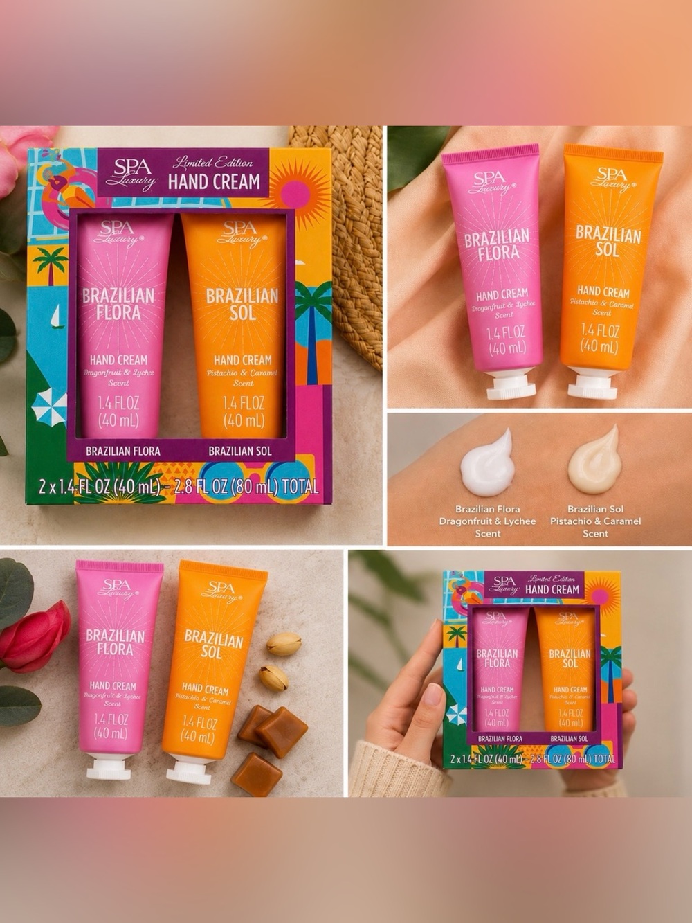Spa Luxury Limited Edition 2-Pack Hand Cream - Picture 1 of 4